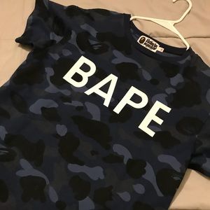 Authentic bape tee